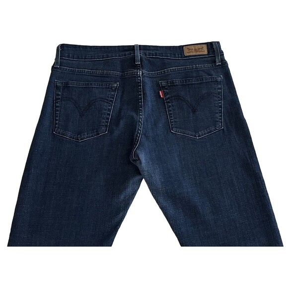 Levi's Women's Mid-Rise Blue Denim Skinny Leg Ankle Jeans Size 8 - Picture 3 of 6